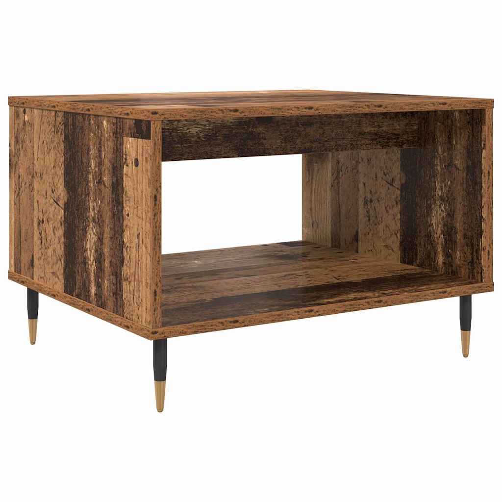 Sofabord Gammelt træ 60 x 50 x 40 cm Konstrueret træ