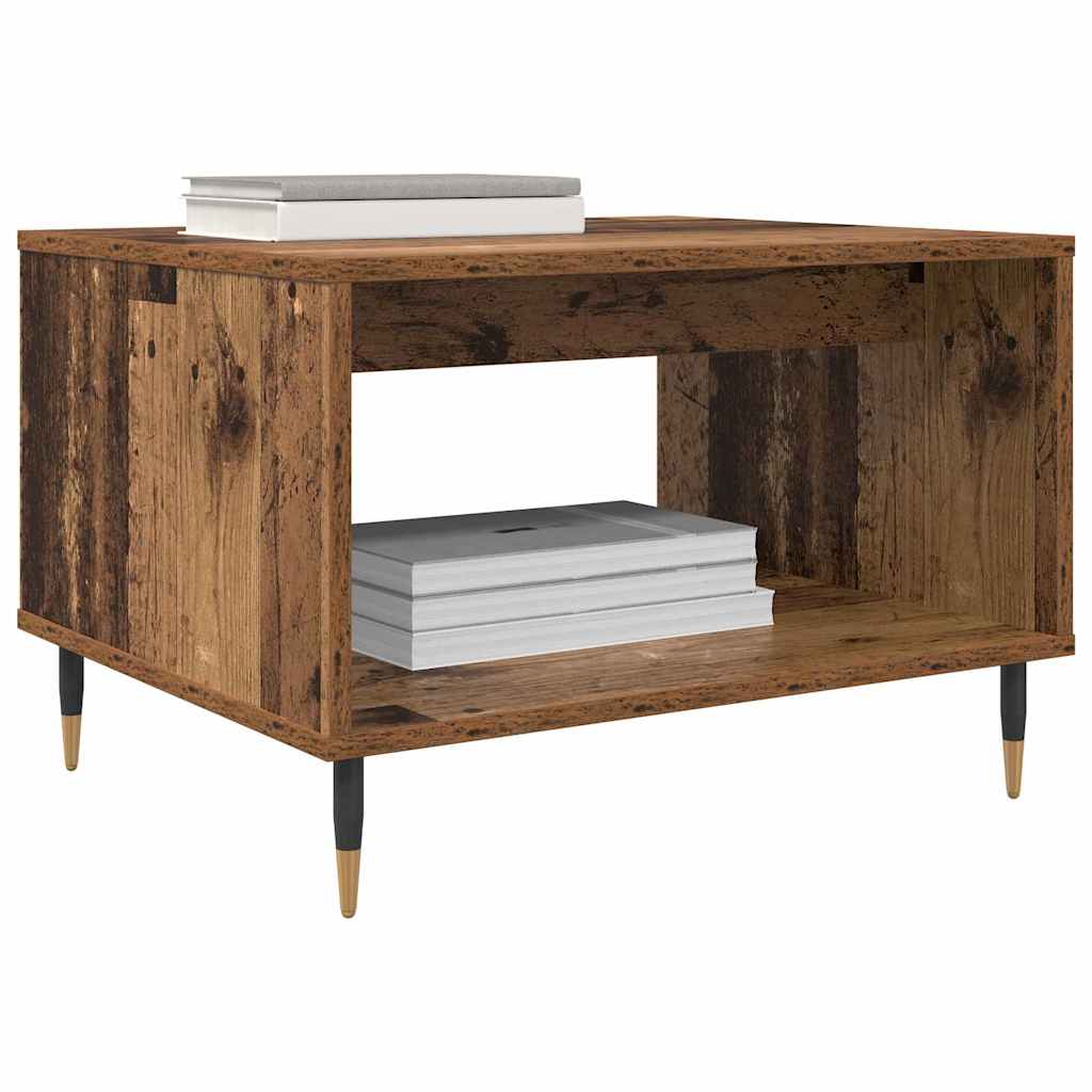 Sofabord Gammelt træ 60 x 50 x 40 cm Konstrueret træ