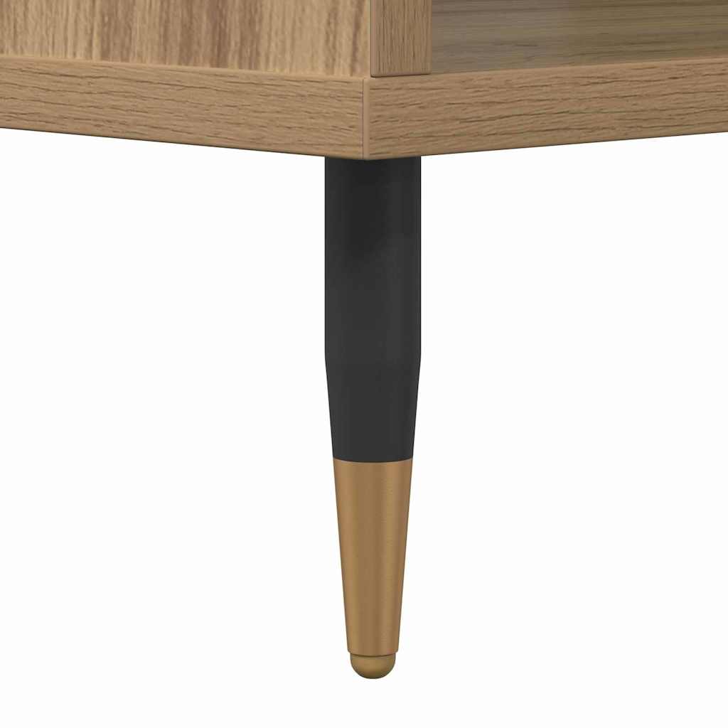 Sofabord artisan eg 60 x 50 x 40 cm Konstrueret træ