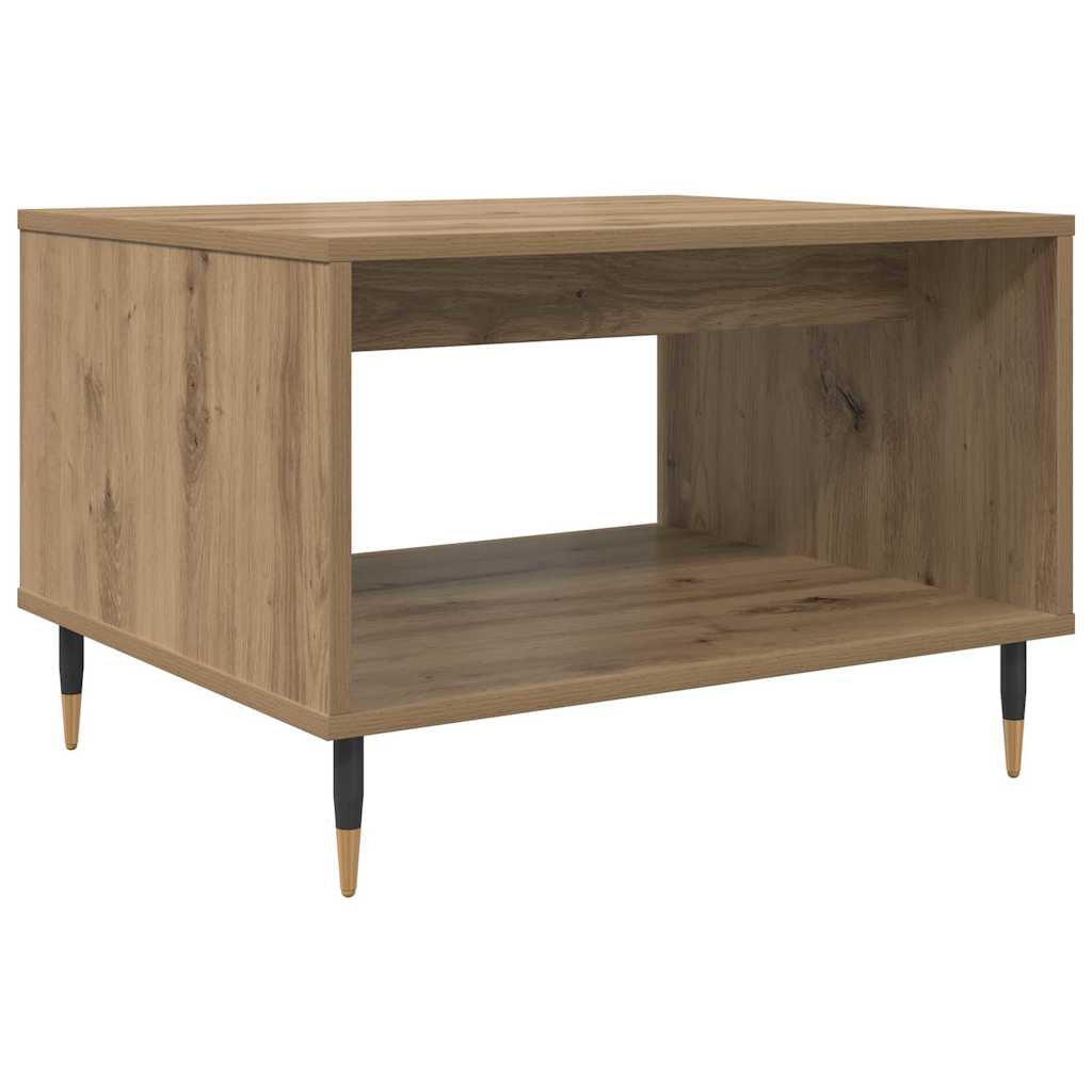 Sofabord artisan eg 60 x 50 x 40 cm Konstrueret træ
