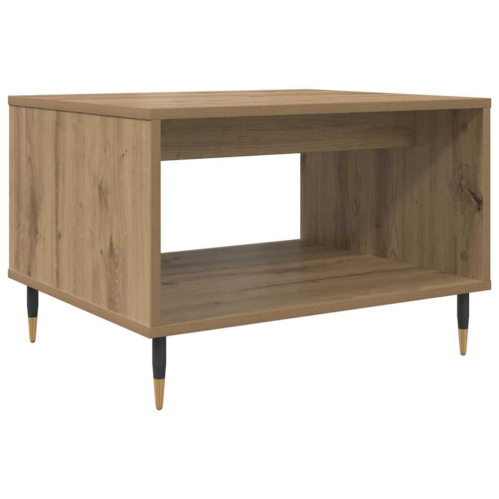 Sofabord artisan eg 60 x 50 x 40 cm Konstrueret træ