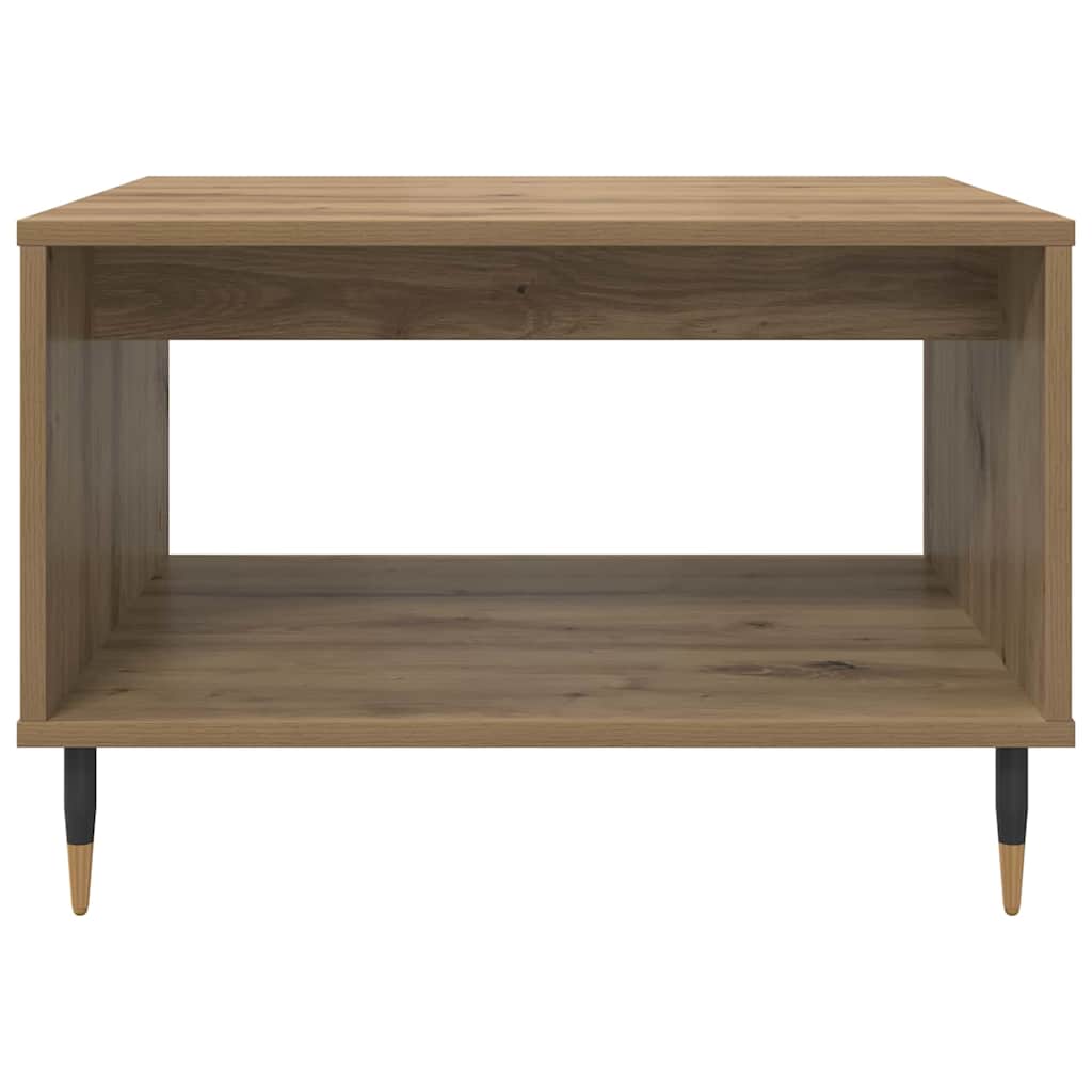 Sofabord artisan eg 60 x 50 x 40 cm Konstrueret træ