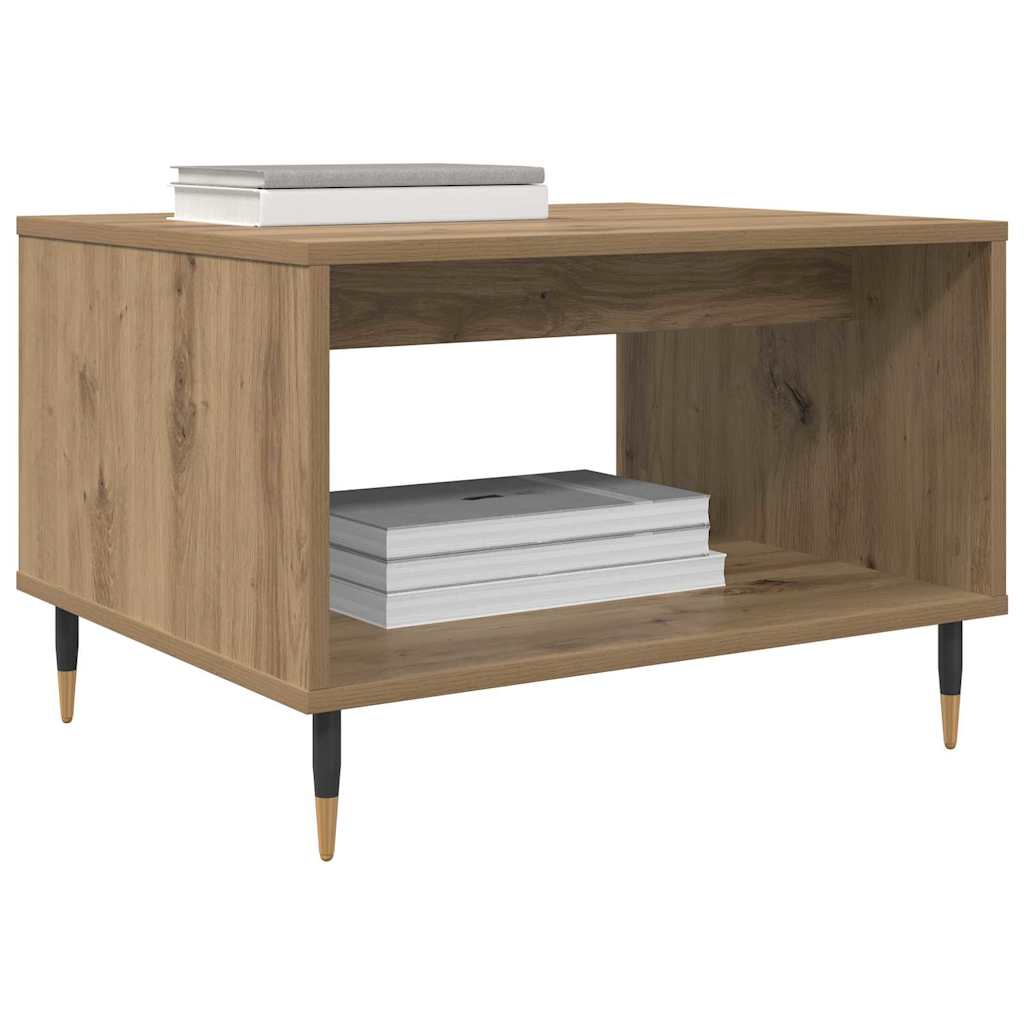 Sofabord artisan eg 60 x 50 x 40 cm Konstrueret træ