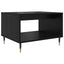 Sofabord Sort eg 60 x 50 x 40 cm Konstrueret træ