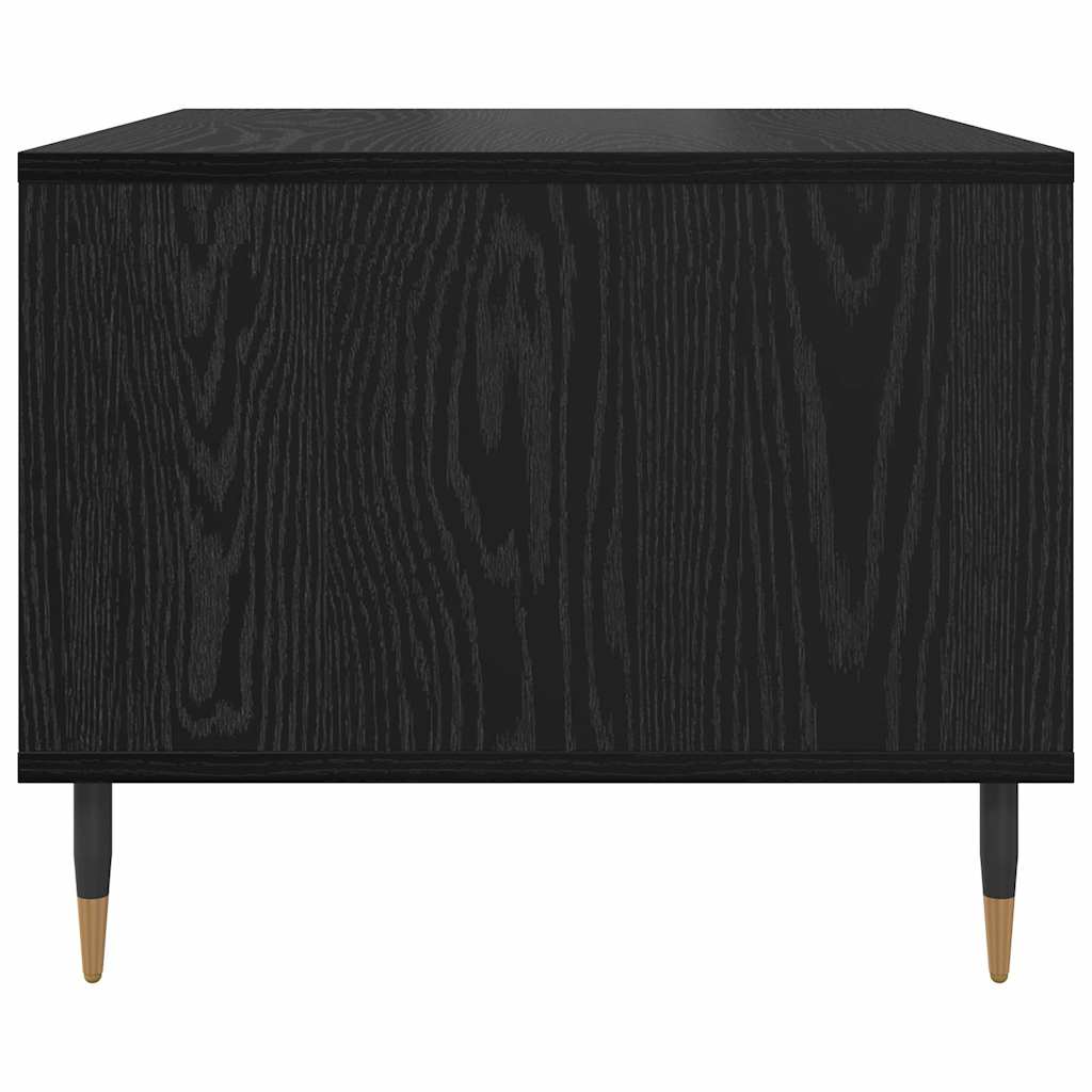 Sofabord Sort eg 60 x 50 x 40 cm Konstrueret træ