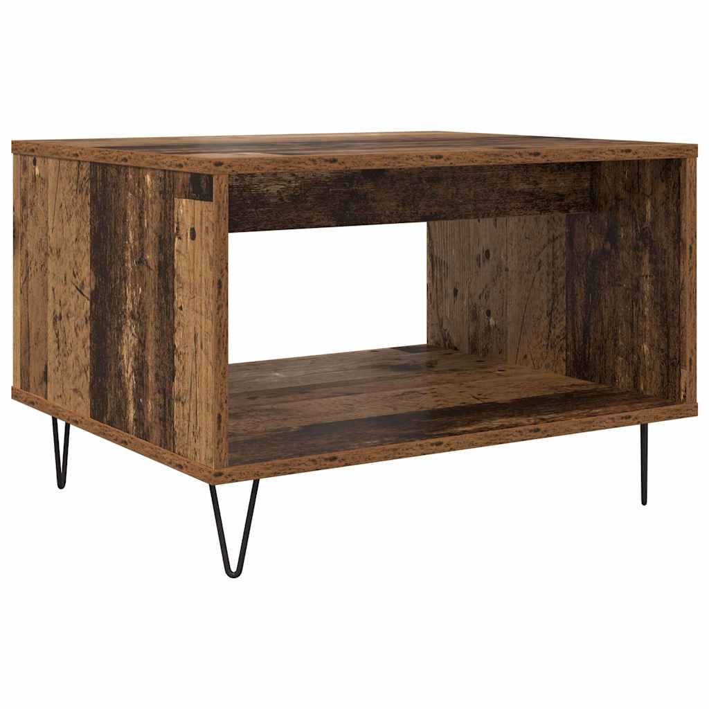 Sofabord Gammelt træ 60 x 50 x 40 cm Konstrueret træ
