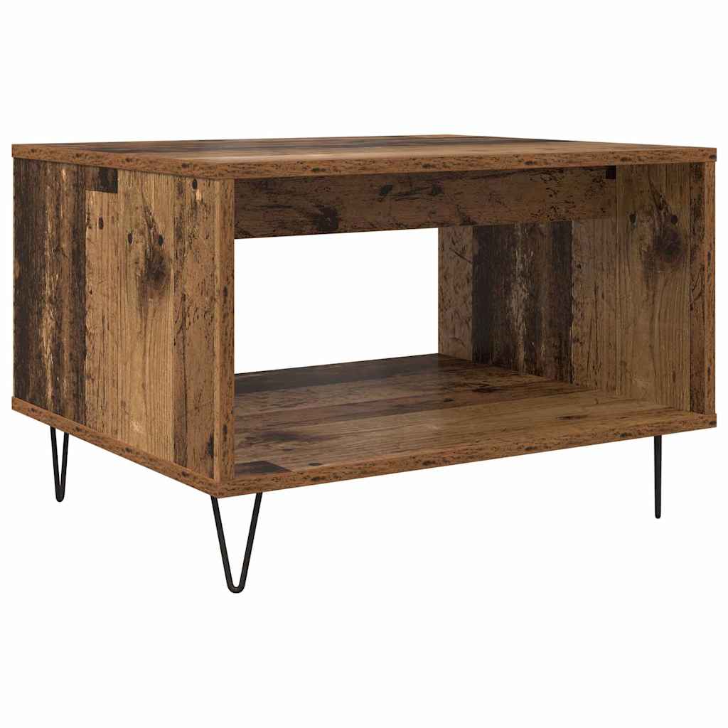 Sofabord Gammelt træ 60 x 50 x 40 cm Konstrueret træ