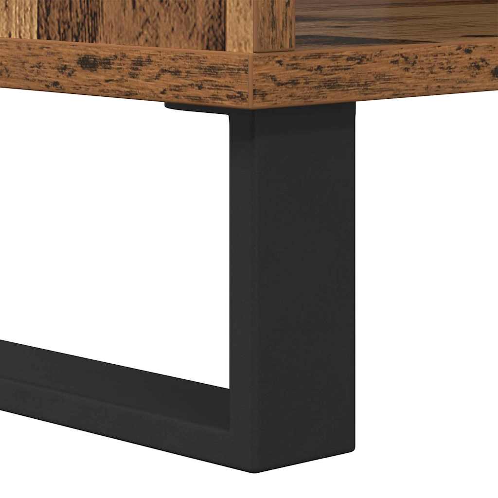 Sofabord Gammelt træ 60 x 50 x 40 cm Konstrueret træ