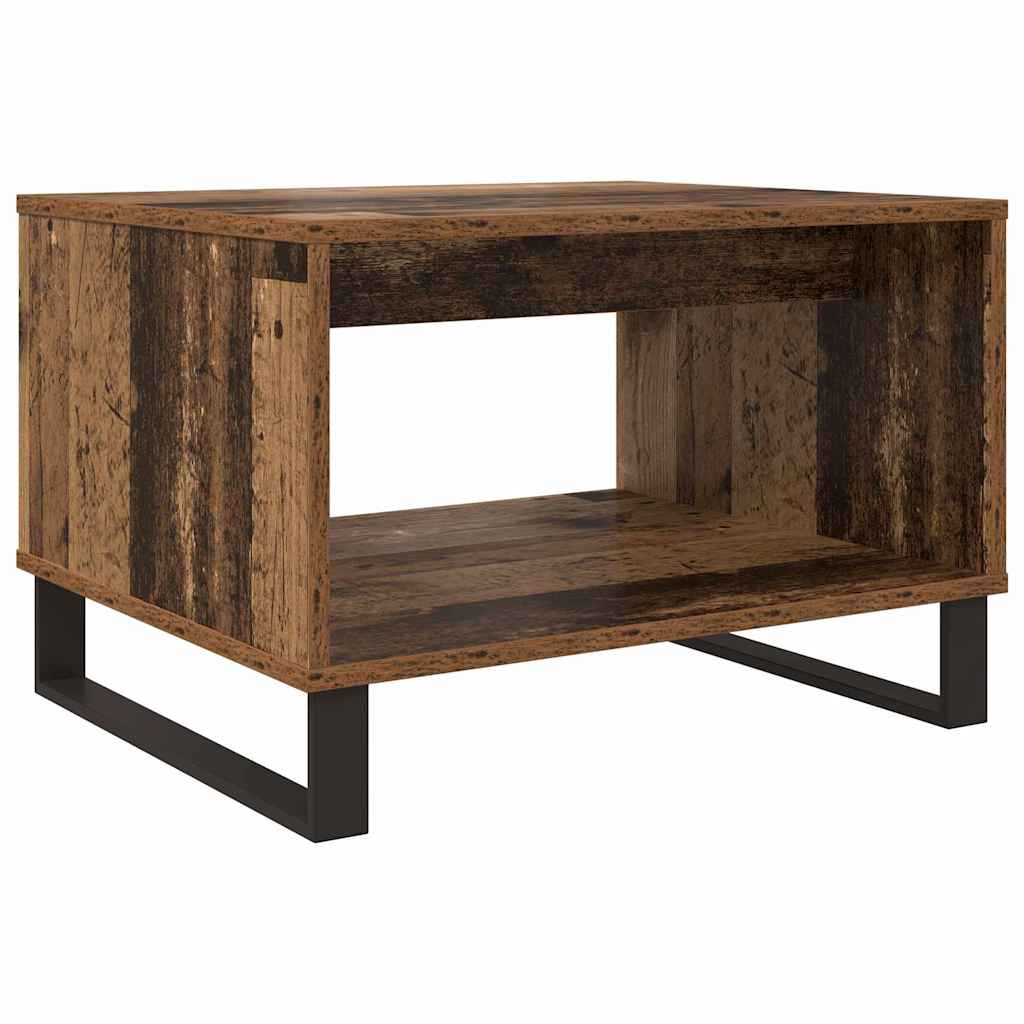 Sofabord Gammelt træ 60 x 50 x 40 cm Konstrueret træ