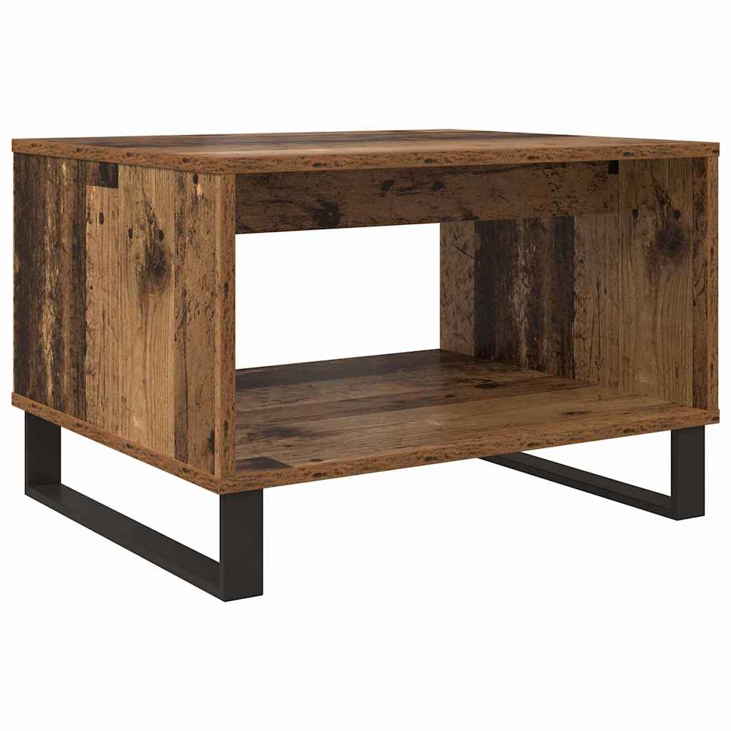 Sofabord Gammelt træ 60 x 50 x 40 cm Konstrueret træ