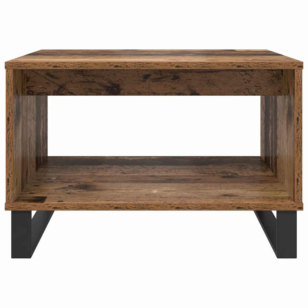 Sofabord Gammelt træ 60 x 50 x 40 cm Konstrueret træ