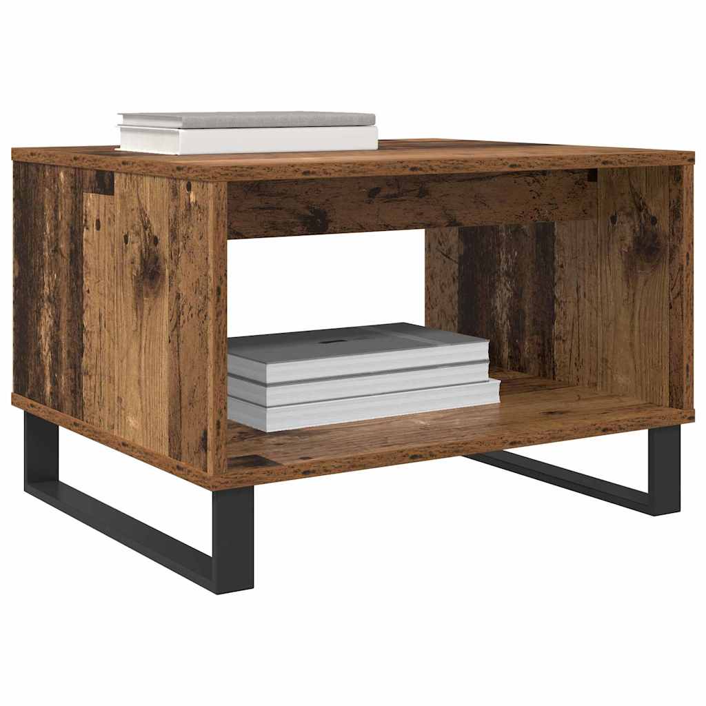 Sofabord Gammelt træ 60 x 50 x 40 cm Konstrueret træ
