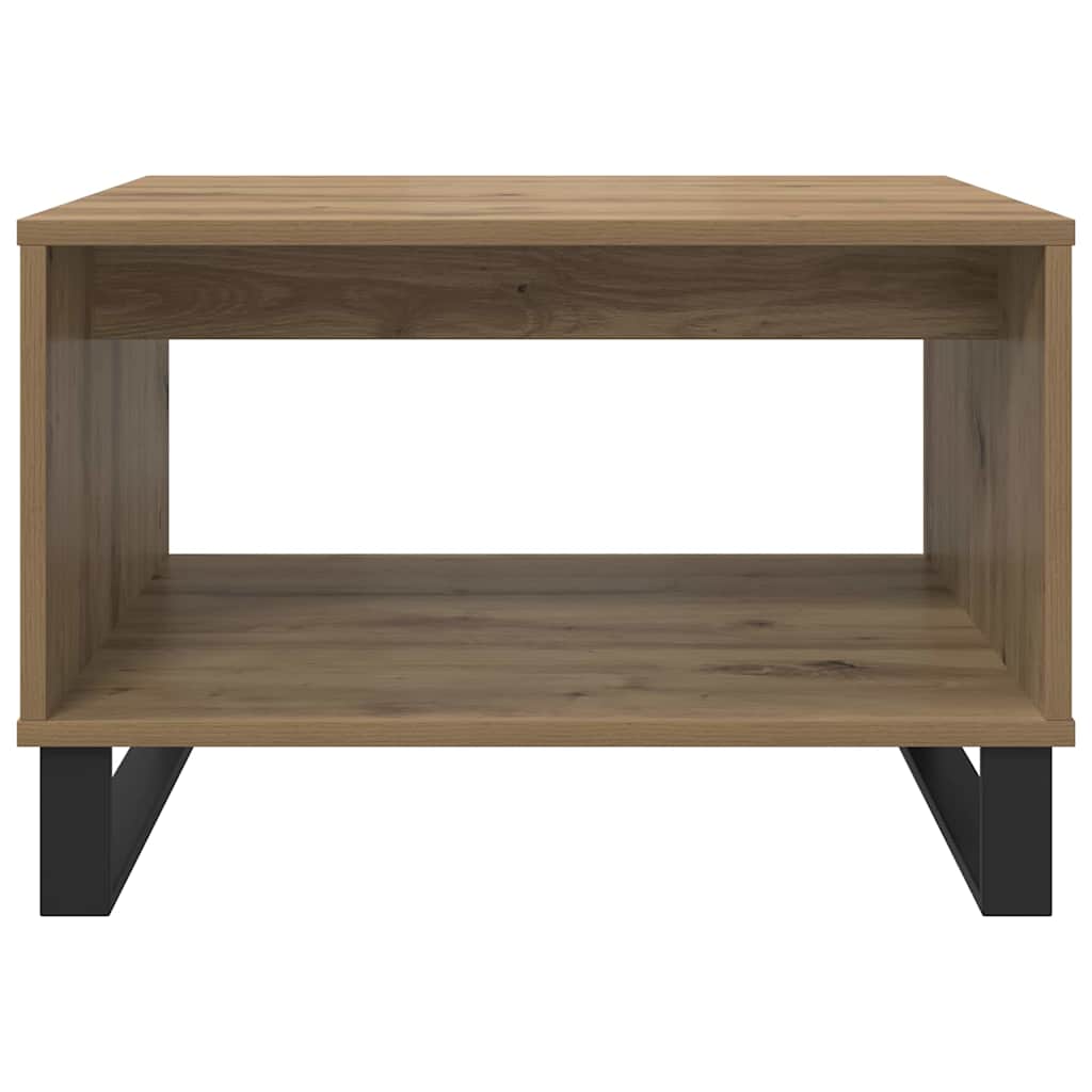 Sofabord artisan eg 60 x 50 x 40 cm Konstrueret træ