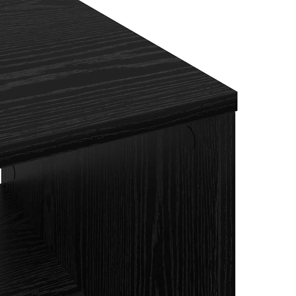 Sofabord Sort eg 60 x 50 x 40 cm Konstrueret træ