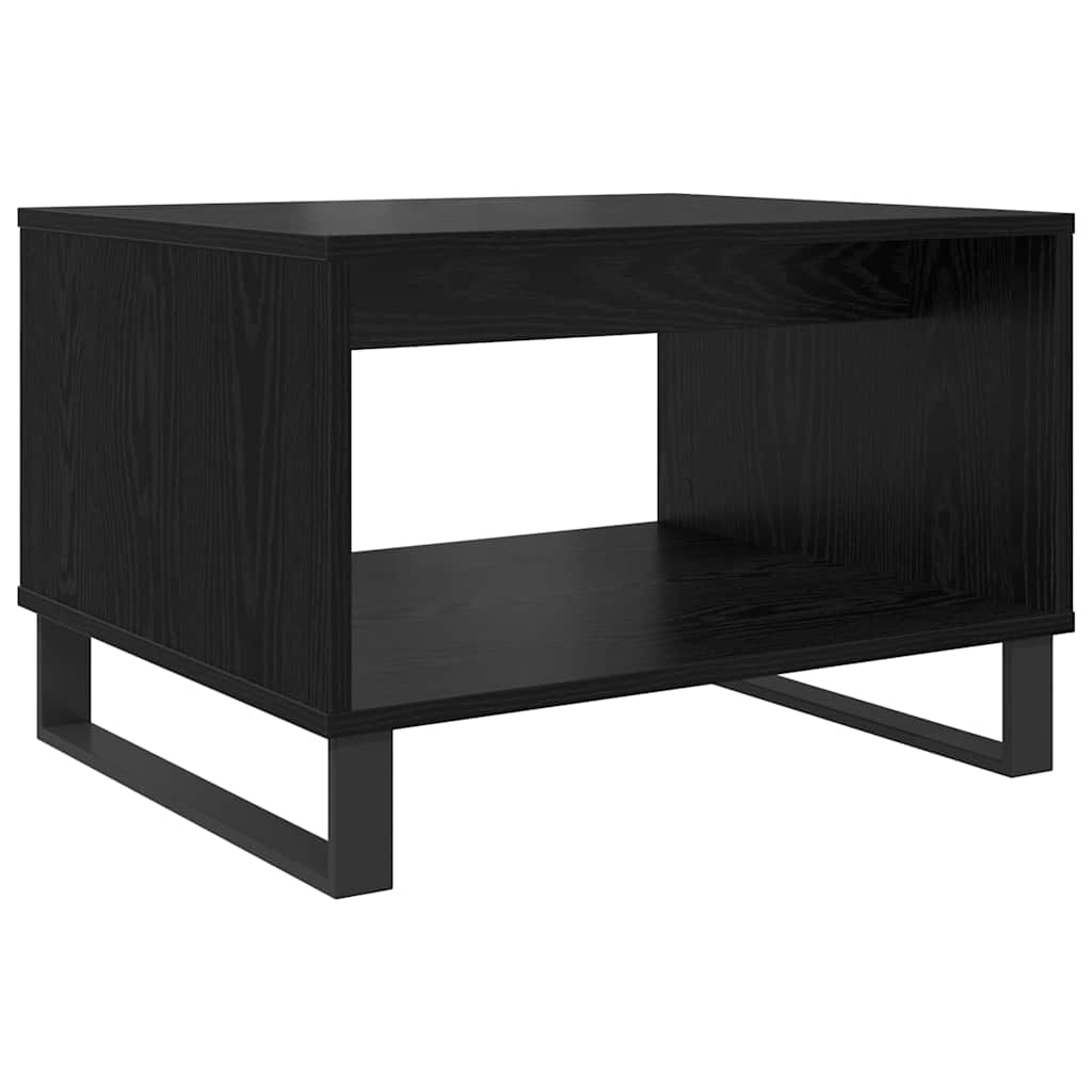 Sofabord Sort eg 60 x 50 x 40 cm Konstrueret træ