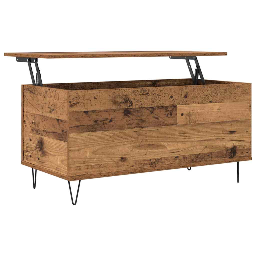 Sofabord Gammelt træ 90 x 44.5 x 45 cm Konstrueret træ