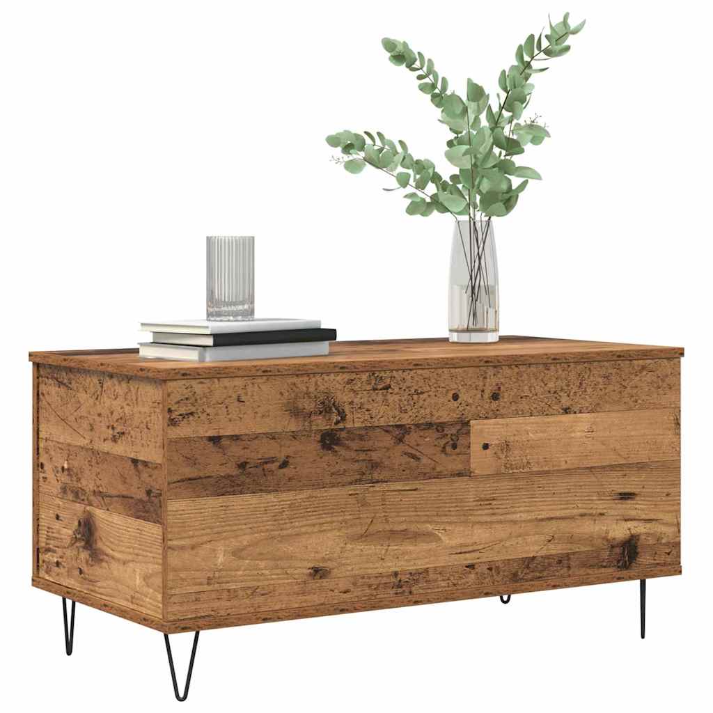 Sofabord Gammelt træ 90 x 44.5 x 45 cm Konstrueret træ