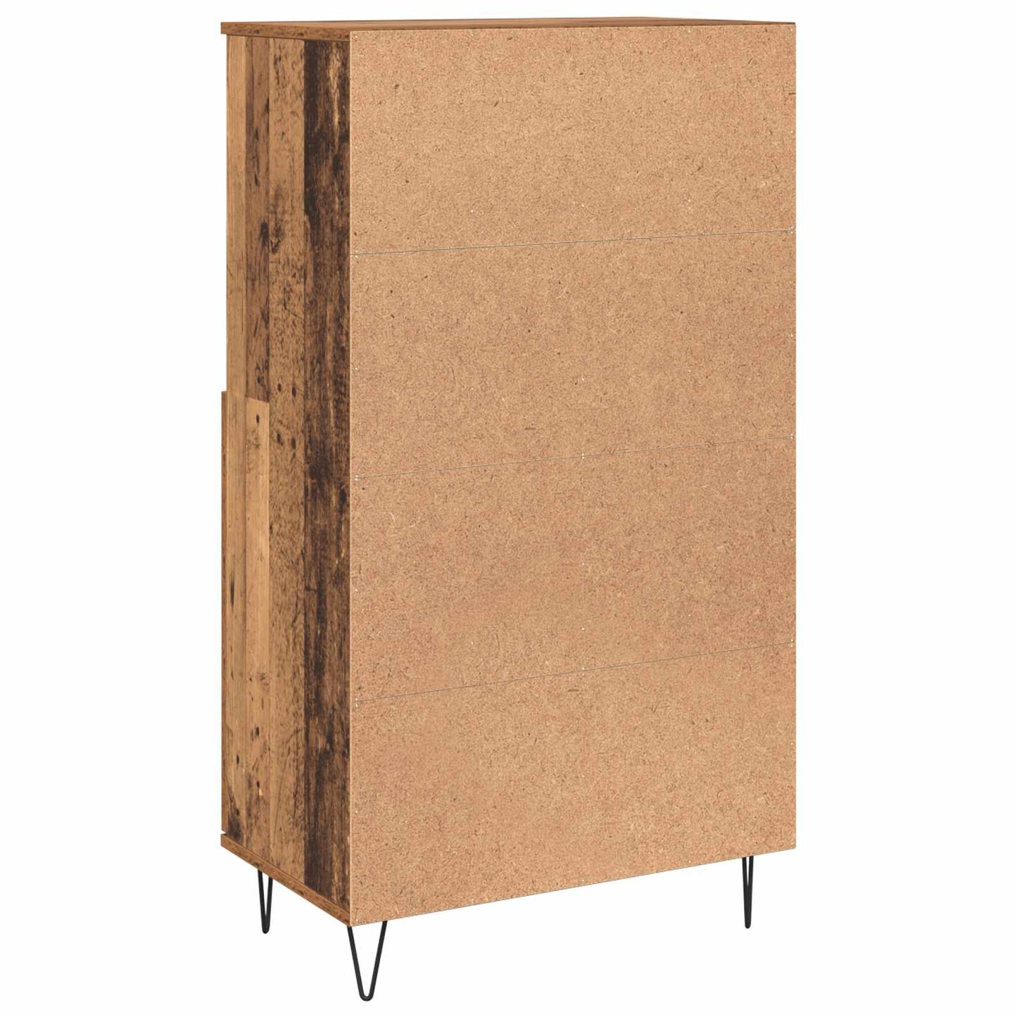 Highboard Brun 60 x 36 x 110 cm Konstrueret træ