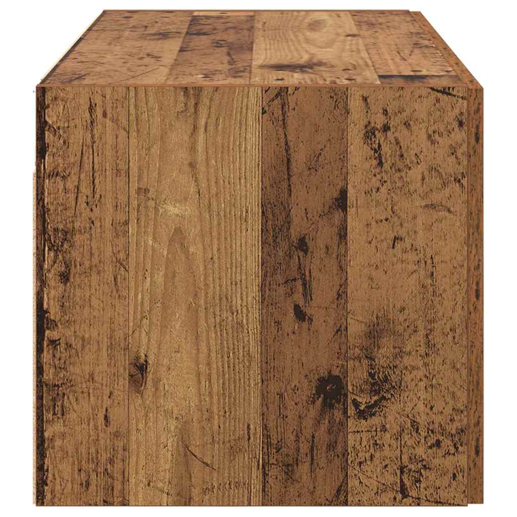 Vægskab Gammelt træ 80 x 42.5 x 40 cm Konstrueret træ