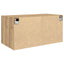 Vægskab artisan eg 80 x 42.5 x 40 cm Konstrueret træ