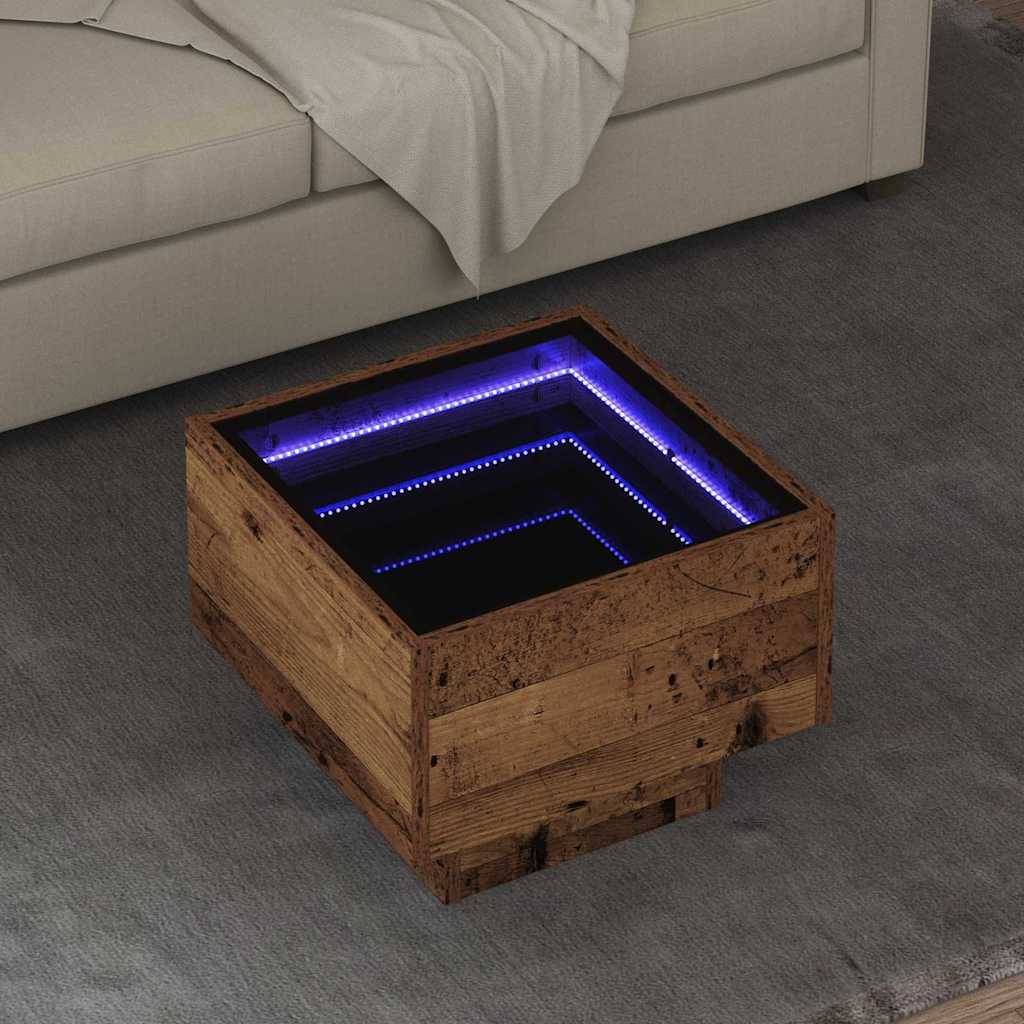 Sofabord Gammelt træ 40 x 40 x 30 cm