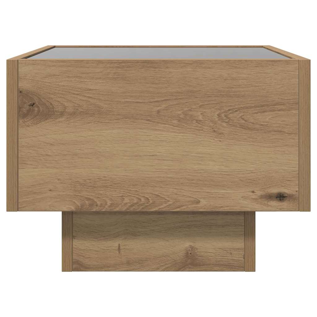Sofabord artisan eg 40 x 40 x 30 cm