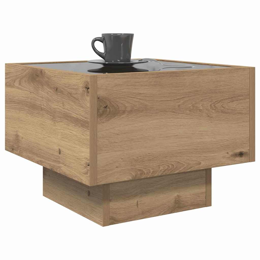 Sofabord artisan eg 40 x 40 x 30 cm