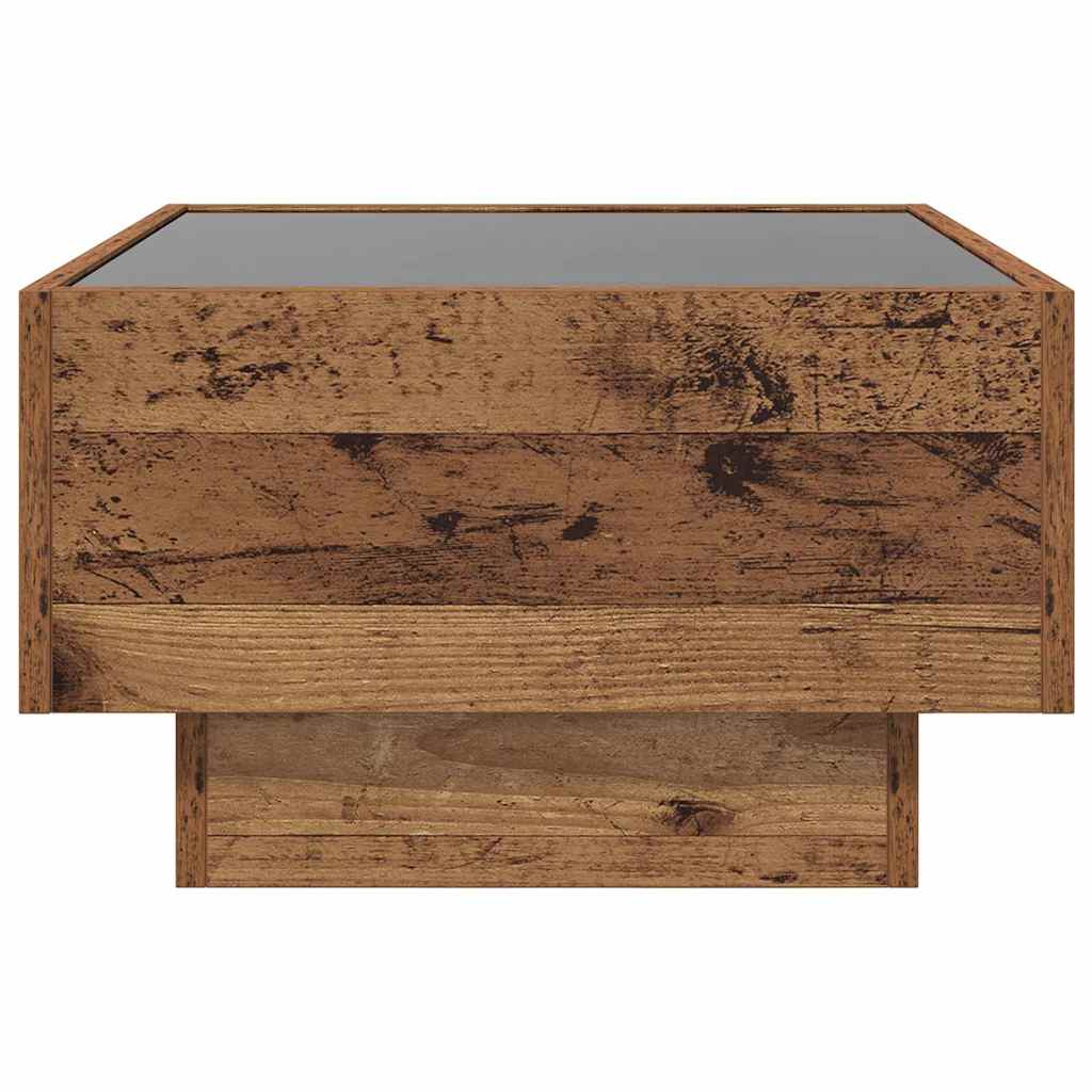 Sofabord Gammelt træ 50 x 50 x 30 cm