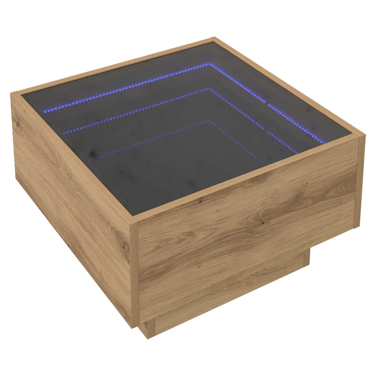 Sofabord artisan eg 50 x 50 x 30 cm