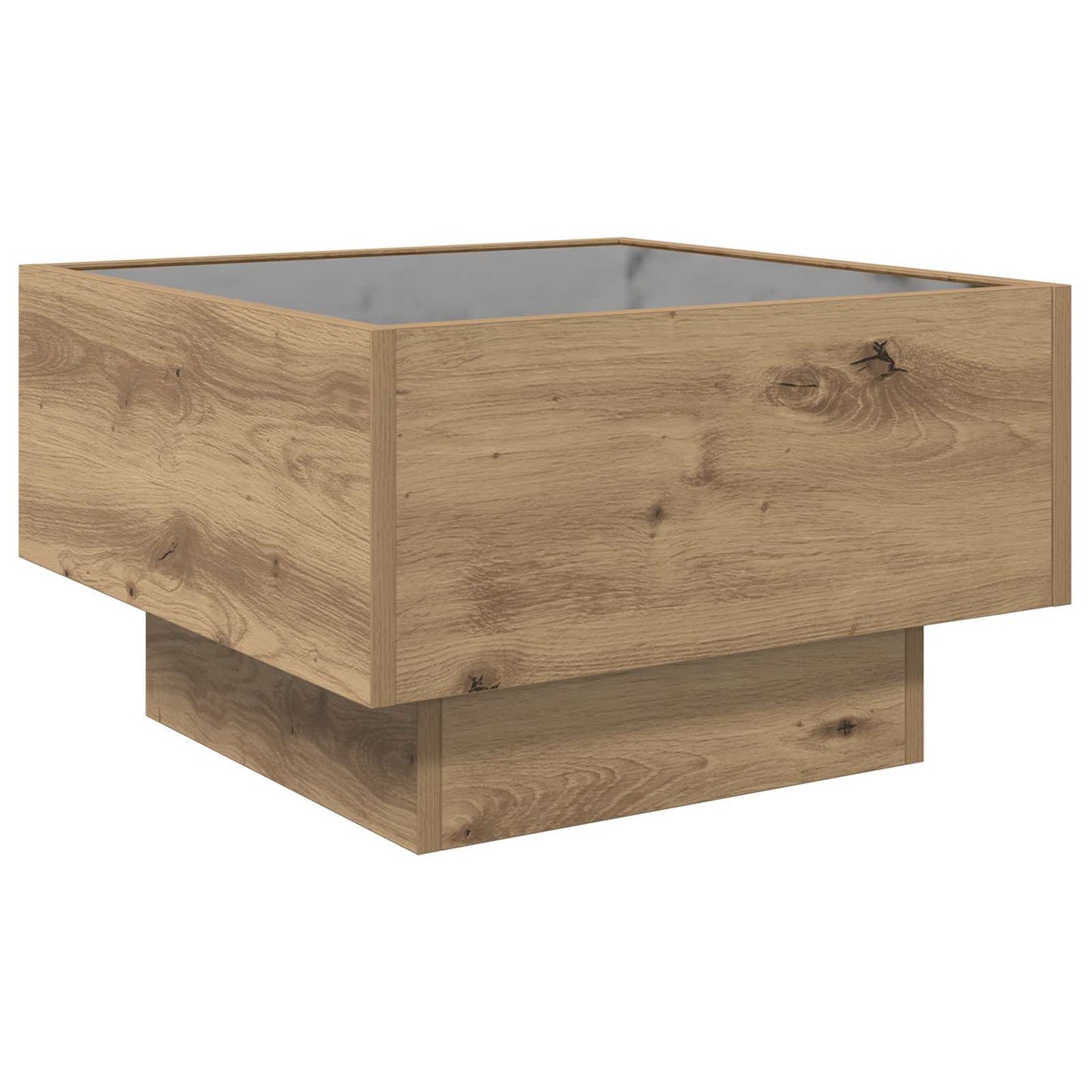 Sofabord artisan eg 50 x 50 x 30 cm