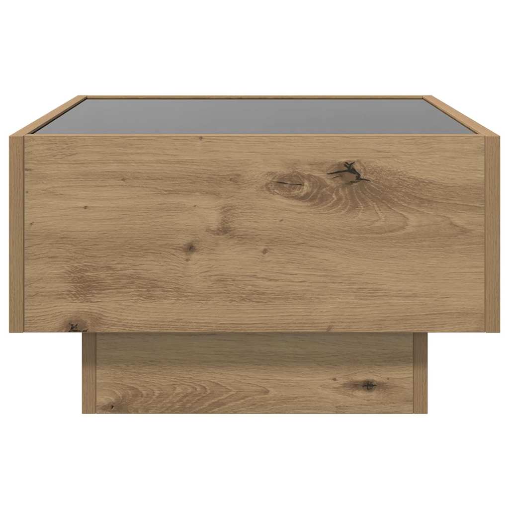 Sofabord artisan eg 50 x 50 x 30 cm