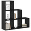 Rumdivider boghylde 6 niveauer 99 x 29 x 99 cm Konstrueret træ