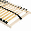 Lamelbund Brun 90 x 190 cm Solid bøg