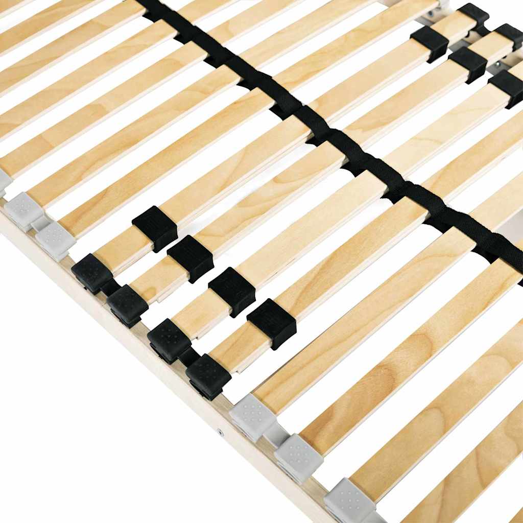 Lamelbund Brun 100 x 190 cm Solid bøg