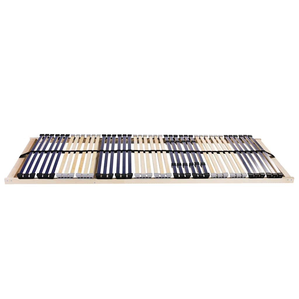 Lamelbund Brun 90 x 190 cm Solid bøg