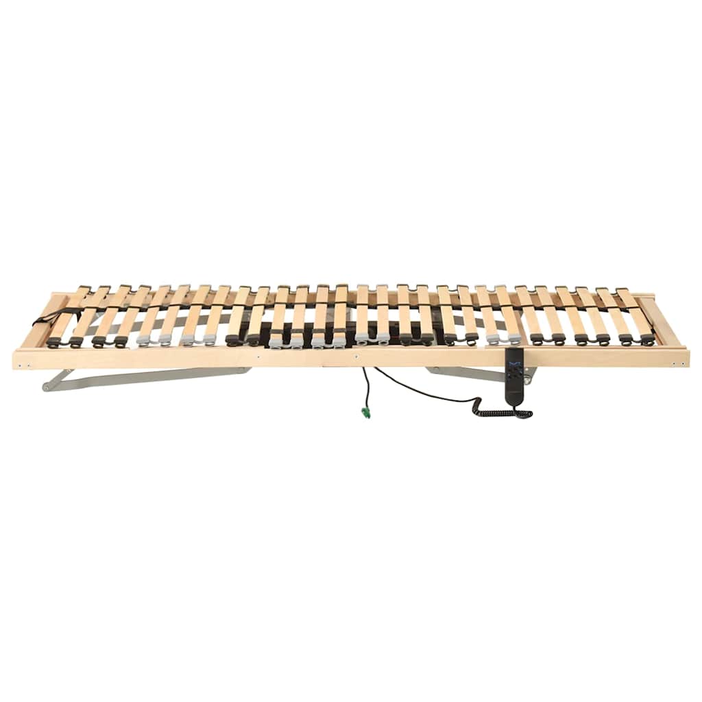 Lamelbund Brun 70 x 190 cm Solid bøg