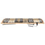 Lamelbund Brun 70 x 190 cm Solid bøg