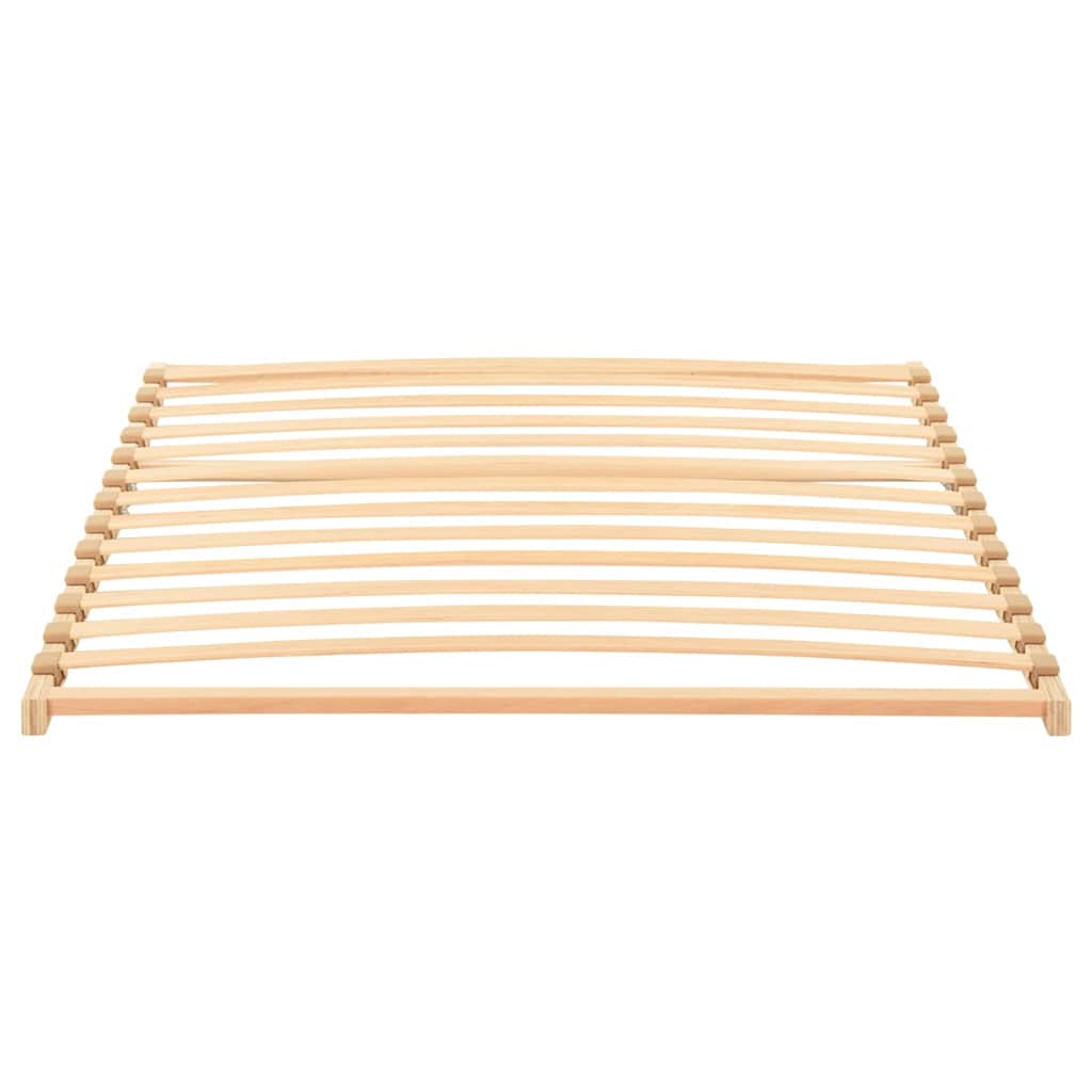 Lamelbund Brun 120 x 190 cm Solid bøg