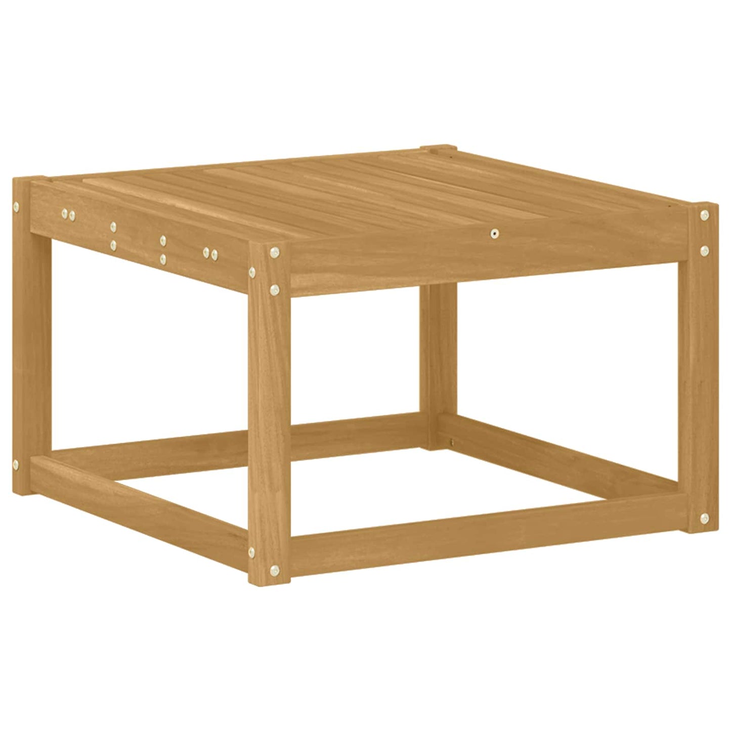Udendørs sofagruppe 8 stk. Hvid og Beige Polyester