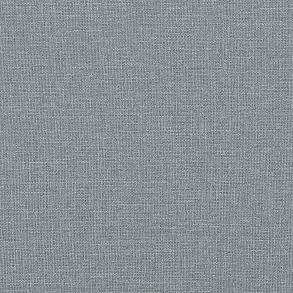 Sengestel Hvid og lys grå 90 x 200 cm Massivt fyrretræ
