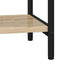 Bogreol 3 niveauer 60 x 30 x 109 cm Konstrueret træ Sonoma eg