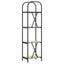 Bogreol 4 niveauer 40 x 30 x 146 cm Konstrueret træ Sonoma eg