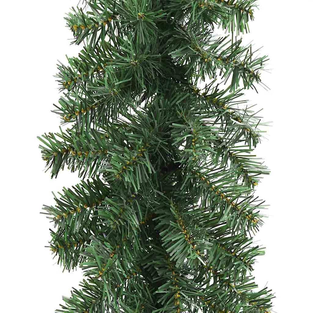 Julekrans 2 stk. 600 LED'er Grøn 20 m PVC