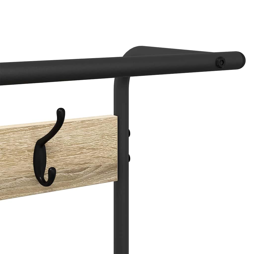 Jakkeholder Sonoma-eg 75 x 34 x 184 cm Konstrueret træ