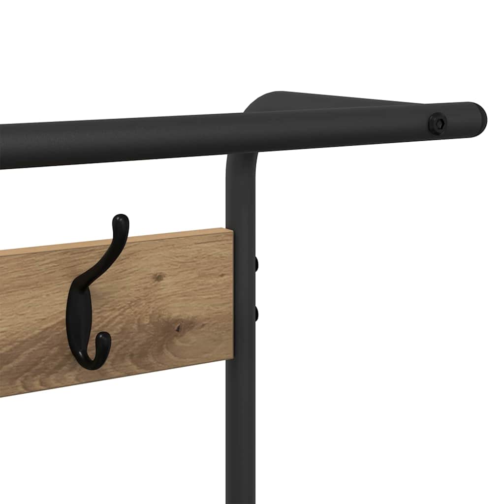 Jakkeholder Artisan-eg 75 x 34 x 184 cm Konstrueret træ