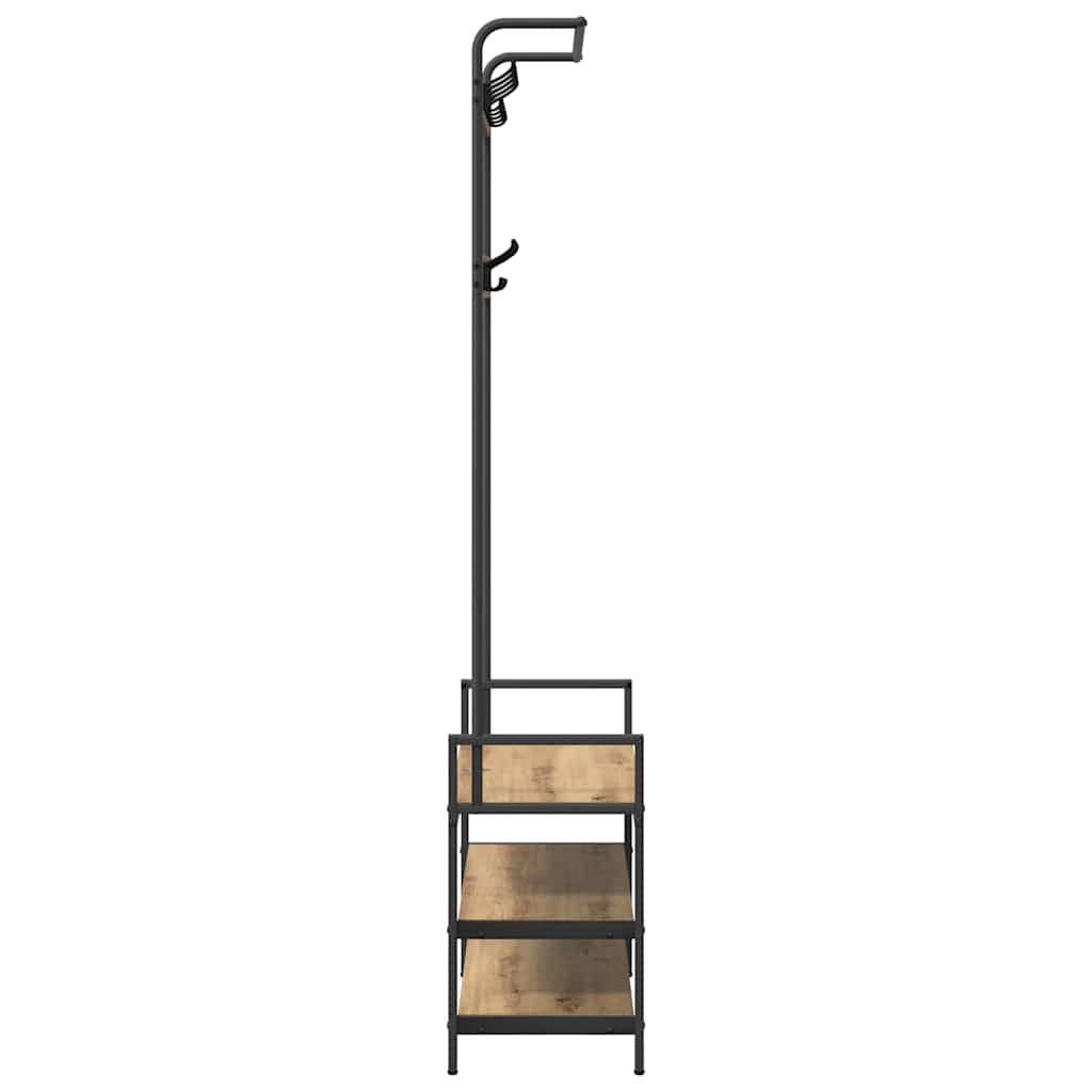Jakkeholder Artisan-eg 75 x 34 x 184 cm Konstrueret træ