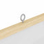Bulletin Tavle 80 x 80 x 1.4 cm Massivt fyrretræ Hvid