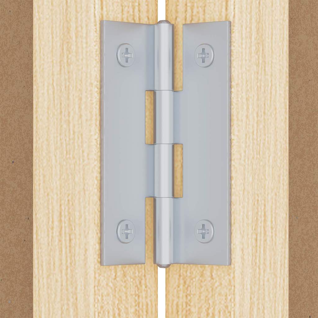 Bulletin Tavle 80 x 80 x 1.4 cm Massivt fyrretræ Sort