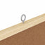 Bulletin Tavle 100 x 100 x 1,4 cm Massivt fyrretræ Brun