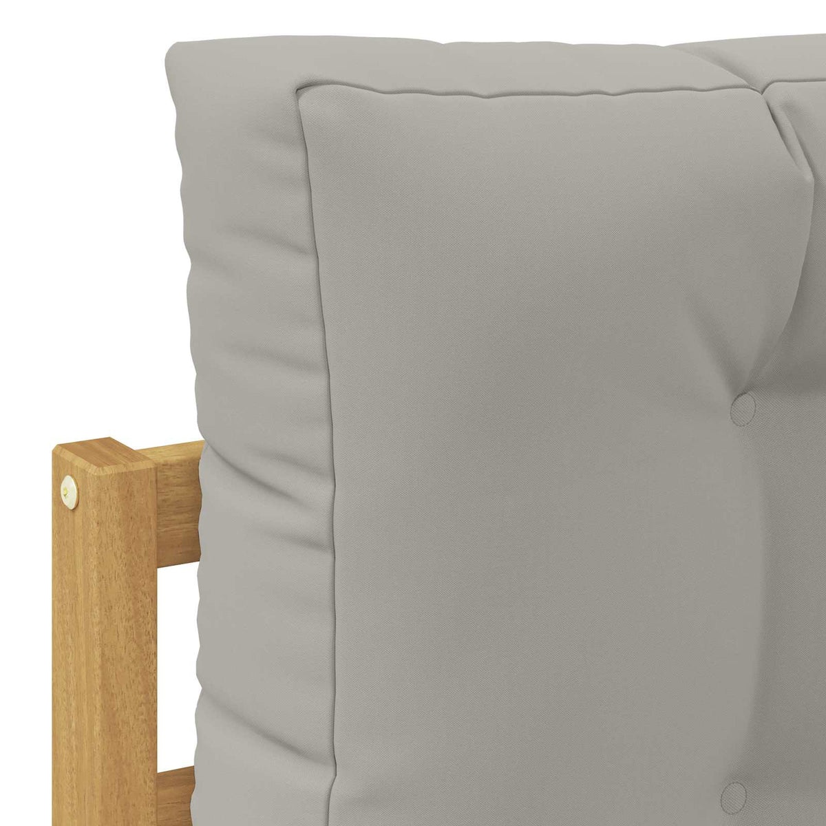 5 stk. Udendørs sofagruppe Polyester Hvid